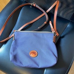 navy blue dooney & bourke crossbody bag